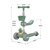 Xe trượt Scooter may bay gấp gọn