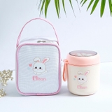 Bình ủ cháo giữ nhiệt Misan kèm túi