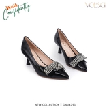 Giày cao gót da bóng gót nhọn 6p công sở cao cấp chính hãng VOL'SCI - GNU429