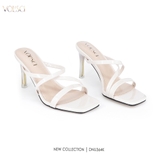 DÉP HỞ MŨI QUAI CHÉO GÓT CAO 6CM CAO CẤP VOL'SCI DNU364