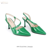 SANDAL MŨI NHỌN CAO CẤP 4CM CHÍNH HÃNG VOLSCI - DNU352