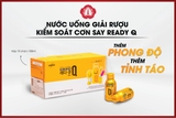 Nước uống giải rượu, kiểm soát cơn say Ready Q - 10 chai x 100ml