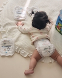 Bé mặc tã 24/7: Làm sao chọn tã vừa thấm hút tốt vừa thoáng da?