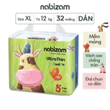 Nabizam Ultra Thin Tã dán size XL - 32m