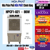 Quạt Điều Hòa Hòa Phát HPCF1-021 86W, giá rẻ