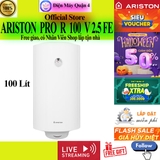 Bình nước nóng gián tiếp Ariston 100 lít 2500W PRO R 100 V 2.5 FE