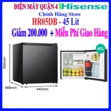 Tủ Lạnh Hisense HR05DB 45 lít - Hàng Chính Hãng