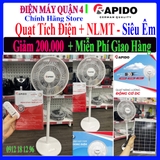Quạt năng lượng mặt trời Rapido RSF-30 - Giá Cực Tốt