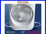 Quạt điều hòa tích điện Mi-Lux A3 , giá tốt