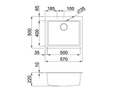 Chậu Rửa Malloca TORTORA K-10543