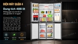 Tủ lạnh Hisense Inverter 488 lít Multi Door RQ470P5GW