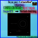 Bếp từ ba vùng nấu Comfee CIH-74T2AD, giá tốt