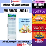 Tủ mát Sanaky 350 lít VH-3589K giá rẻ, giao nhanh