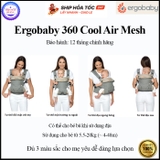 Địu cho bé Ergobaby 360 Cool Air Mesh - Hàng chính hãng