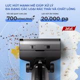 Máy hút bụi lau nhà  ướt khô không dây thế  hệ mới Jetzt H17 PRO giá rẻ