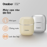 Máy Cạo Râu Mini Gaabor ER-T01 Chống Nước Lưỡi Dao 3D Ôm Sát Da Mặt Cạo Khô & Ướt
