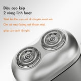 Máy Cạo Râu Mini Gaabor ER-T01 Chống Nước Lưỡi Dao 3D Ôm Sát Da Mặt Cạo Khô & Ướt