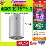 Máy nước nóng gián tiếp Ariston 50 lít PRO R 50 V 2.5 FE