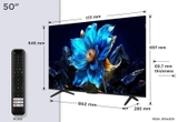 Google Tivi QLED TCL 4K 50 inch 50P7K