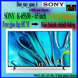 Google Tivi Sony 4K 65 inch K-65S30 giá rẻ nhất