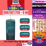 Máy lọc nước nóng nguội RO Sunhouse 9 lõi SHA76217CK