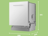 Máy rửa chén thông minh COMFEE CDW-15B60AS