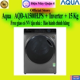Máy giặt Aqua Inverter 15 kg AQD-A1500H.PS chính hãng, giao ngay
