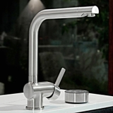 Vòi rửa bát Wasserwerk WK 4 Stainless steel look 700405