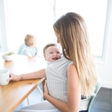 Địu cho bé Ergobaby Aura Wrap - Hàng chính hãng