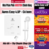 Máy Nước Nóng Ariston Aures Easy 4.5P Trực Tiếp Có Bơm 2.0