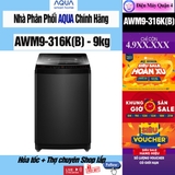 Máy giặt Aqua 9 kg AWM9-316K(B) giá rẻ