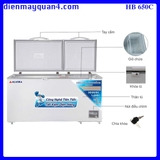 Tủ đông Alaska HB-650C 650L 1 ngăn đông