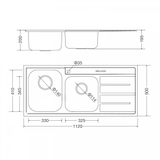 Chậu Rửa Malloca MS 1027R NEW Inox 304