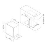 Máy Rửa Chén Âm Tủ Malloca MDW14-B09FI
