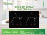 Bếp từ đôi lắp âm Kangaroo KGIC48D1T