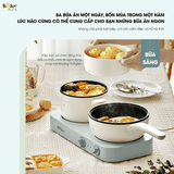 Bộ bếp đa năng Bear SB-BD02N - Tặng kèm nồi chảo