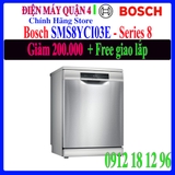 Máy Rửa Chén Bosch SMS8YCI03E - Hàng chính hãng