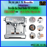 Máy pha cà phê Breville the Dual Boiler BES920BSS, chính hãng, giá tốt nhất