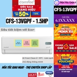 Máy lạnh Comfee Inverter 1.5 HP CFS-13VGPF Mới 2025, giá tốt