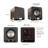 Loa subwoofer POLK HTS10 - Hàng Chính hãng PGI