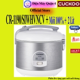 Nồi cơm điện cơ 2L Cuckoo CR-1190/SIWHVNCV