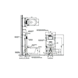 Thân Bồn Cầu TOTO CW553C#XW Treo Tường Giấu Dây