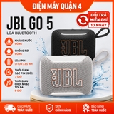 Loa Bluetooth JBL Go 5 Chống Nước IP68 Auracast Đèn LED 8 Giờ Pin