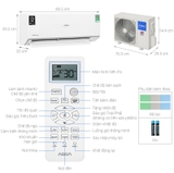 Máy lạnh AQUA AQA-RUV13RB2 Inverter 1.5 HP