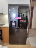 Tủ lạnh LG Inverter 508 lít Multi Door InstaView LFI50BLMAI giá rẻ giao ngay