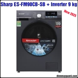 Máy giặt Sharp Inverter 9 kg ES-FM90CB-SB