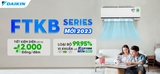 Máy lạnh Daikin Inverter FTKB25XVMV 1HP