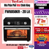 Nồi Chiên Không Dầu Kết Hợp Lò Nướng Tefal  Oven FW6058KR - 20L chính hãng