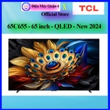 Google Tivi QLED TCL 4K 65 inch 65C655 giá ưu đãi trả góp