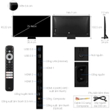 Google Tivi TCL 4K 75 inch 75C755 QD-Mini LED ,giá tốt ,giao ngay